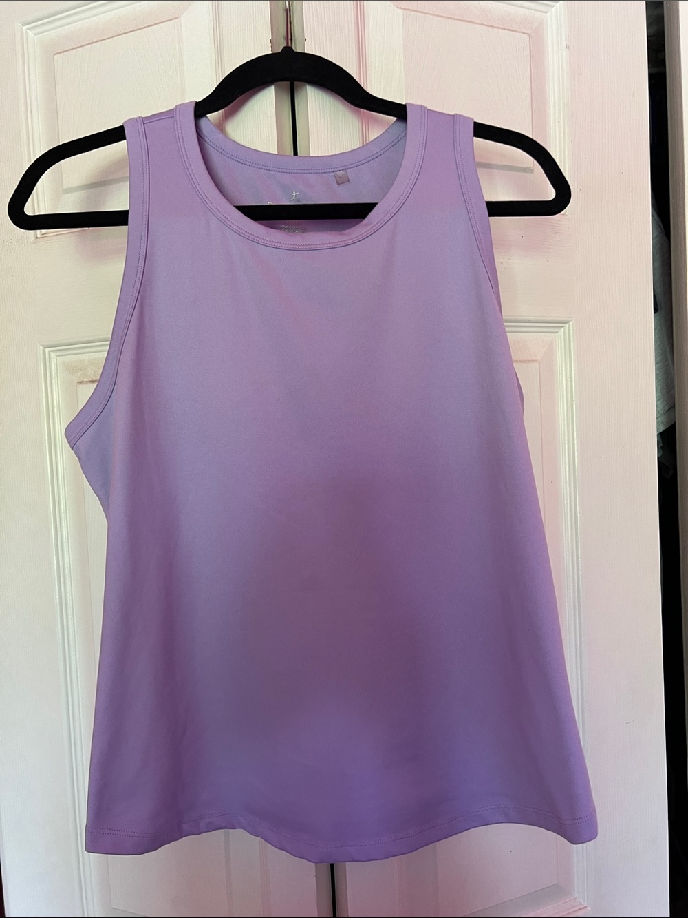 Danskin Lilac Athletic Tank Top Size Large